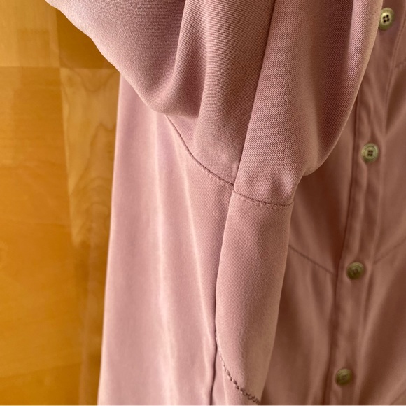 Alfred Dunner Purple-Pink Button Front Shirt/Jacket - Picture 5 of 9